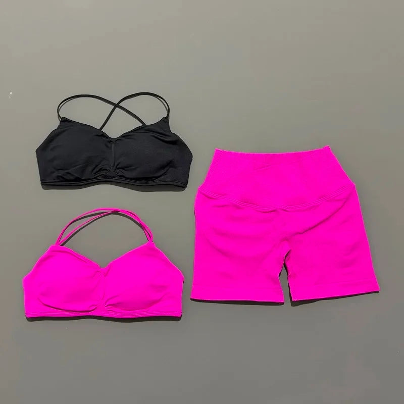 Seamless Scrunch Gym Set