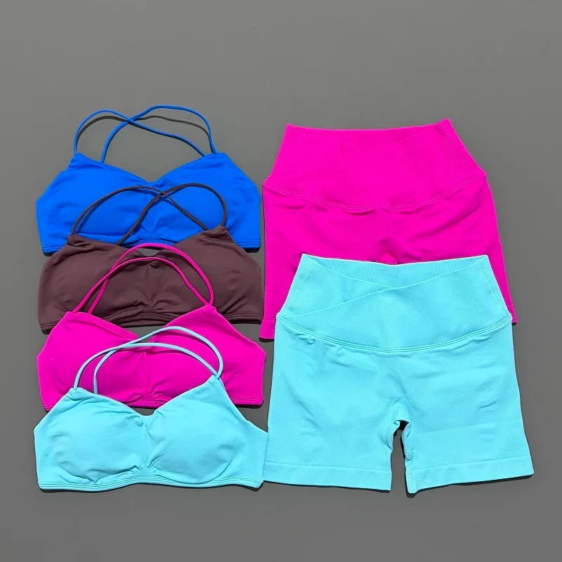 Seamless Scrunch Gym Set