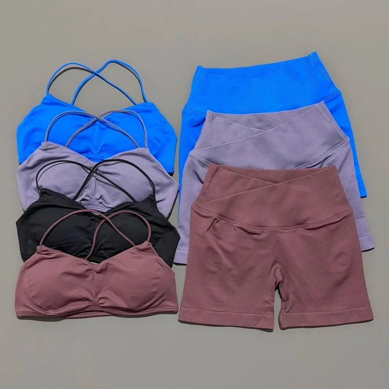 Seamless Scrunch Gym Set