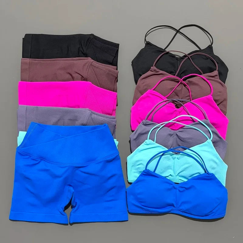 Seamless Scrunch Gym Set