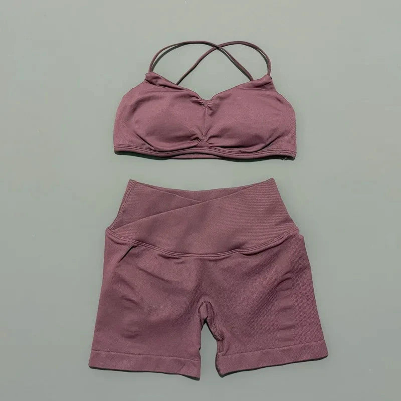 Seamless Scrunch Gym Set