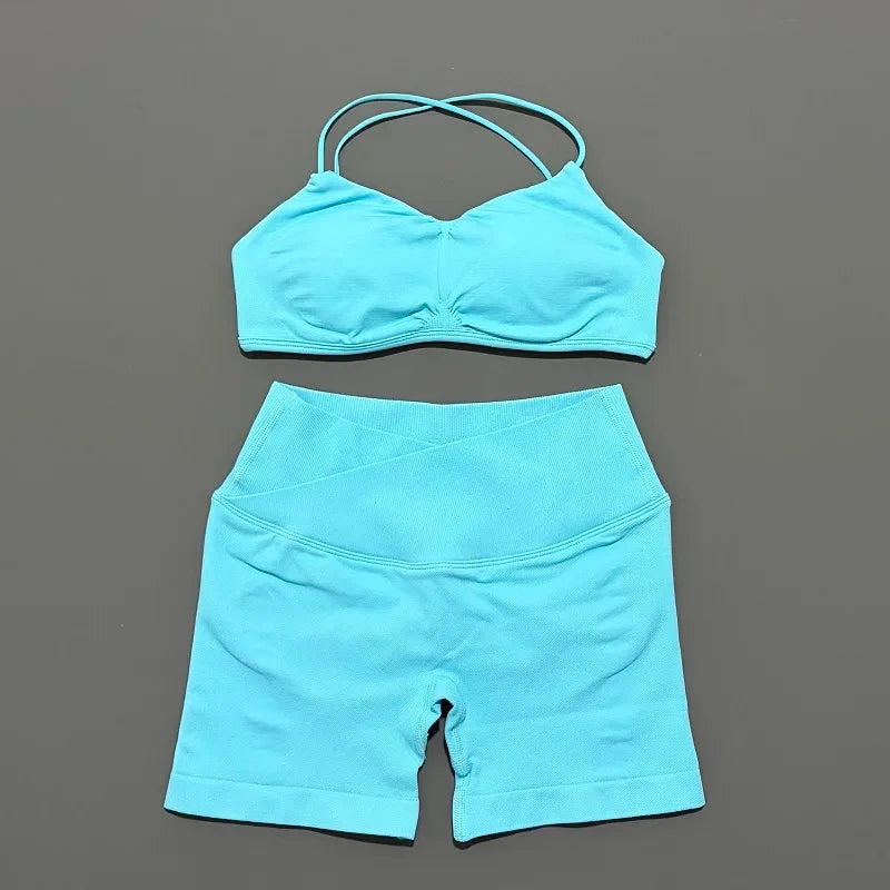 Seamless Scrunch Gym Set