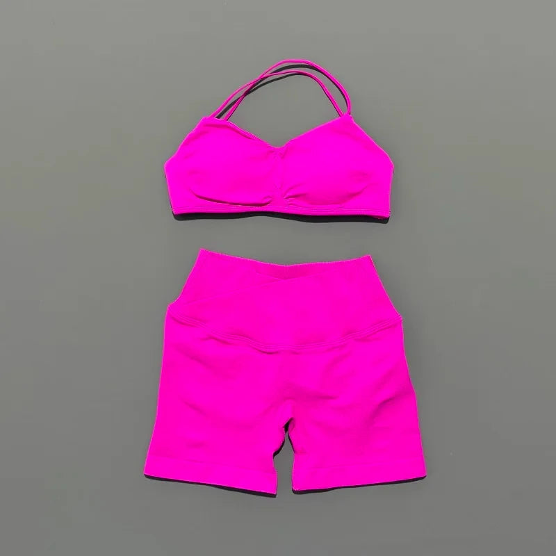 Seamless Scrunch Gym Set