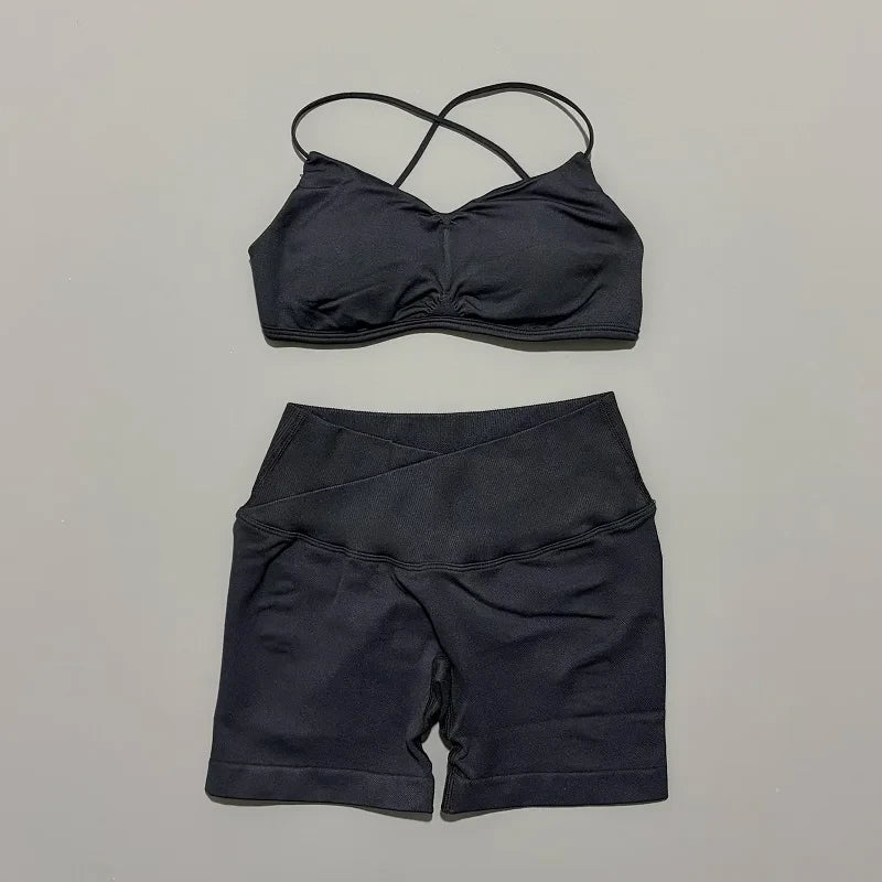 Seamless Scrunch Gym Set