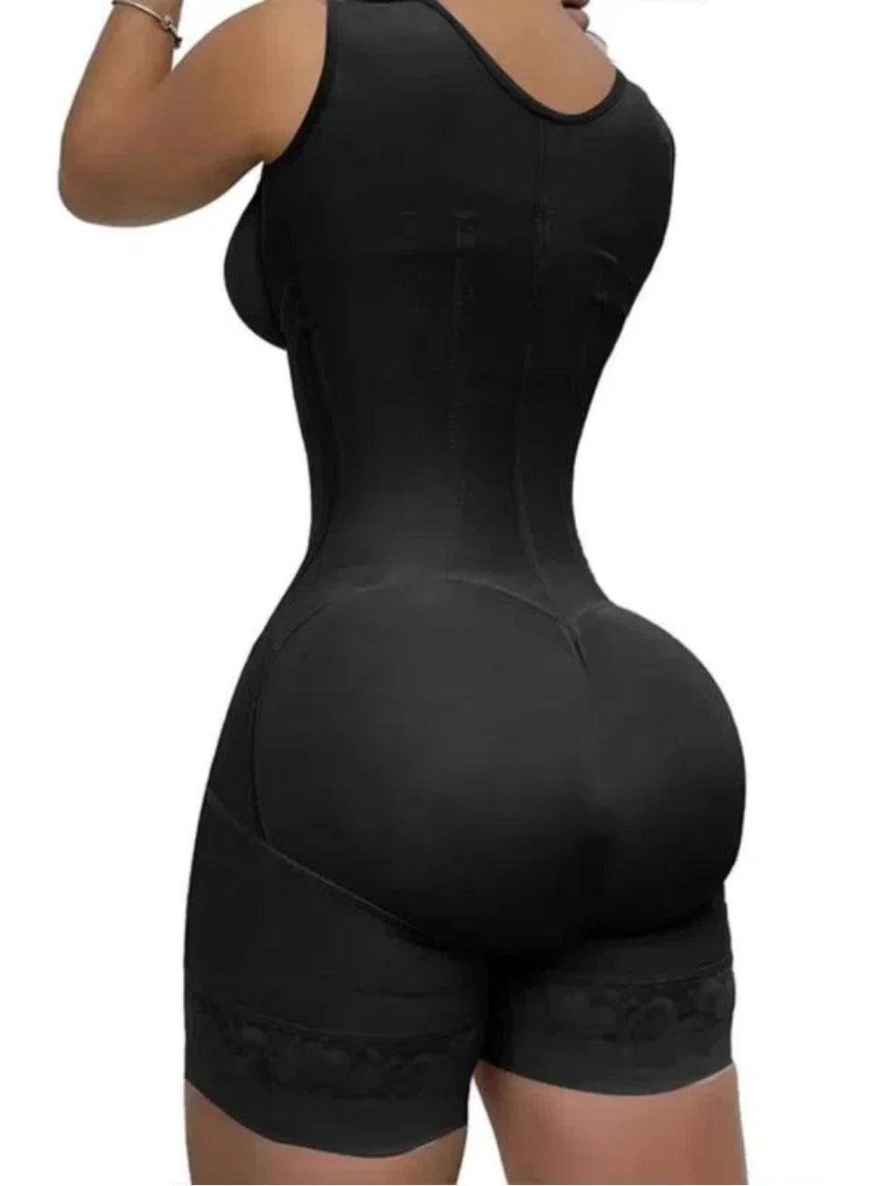 Lace Trim Shapewear Bodysuit